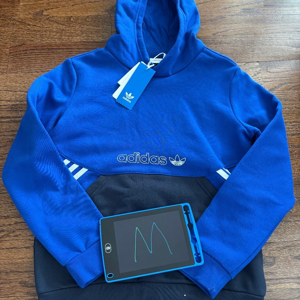Boys Adidas Hoodie Size Medium NWT
